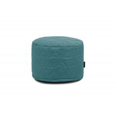 Pouf Mini Quilted Nordic Turquoise