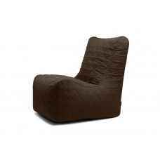 Bean bag Seat Quilted Nordic Chocolate