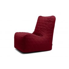 Bean bag Seat Quilted Nordic Red