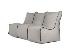 Komplekt Set Seat Zip 3 Seater Colorin White Grey