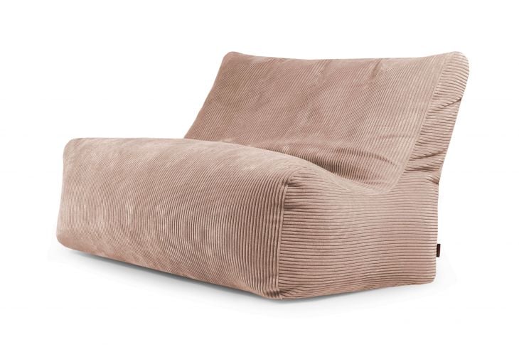 Sitzsack Bezug Sofa Seat Waves beige