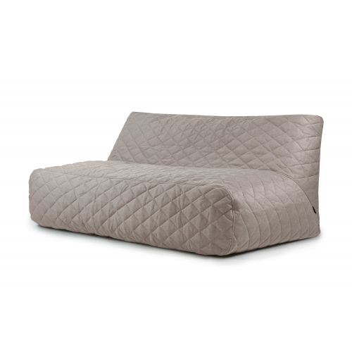 Bean bag Sofa Tube 190 Quilted Nordic Concrete