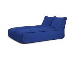 Säkkituolisetti Sunbed Zip 2 Seater Colorin Blue
