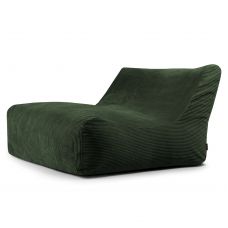 Sėdmaišis Sofa Lounge Waves Tamsiai žalia