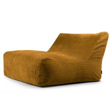 Sitzsack Sofa Lounge Waves Mustard