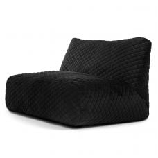 Dīvāns - sēžammaiss Sofa Tube Lure Luxe Black