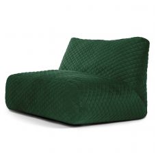 Sitzsack Sofa Tube Lure Luxe Smaragdgrün