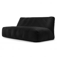 Dīvāns - sēžammaiss Sofa Tube 190 Lure Luxe Black