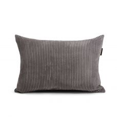 Pillow Square 55 Waves Dark Grey