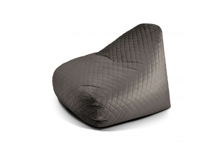 Schaumstoff Sitzsack Snug 100 Lure Luxe Grau