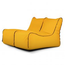 Sėdmaišių komplektas Lounge Zip 2 Seater Colorin Yellow