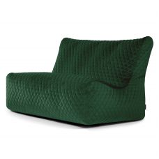Sitzsack Sofa Seat Lure Luxe Smaragdgrün