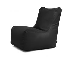 Bean bag Seat Artificial Leather Outside Black