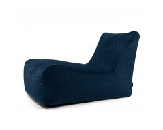 Sitzsack Lounge Lure Luxe Marineblau