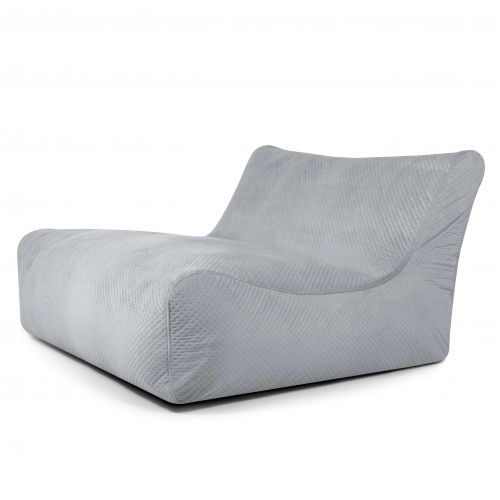 Sėdmaišis Sofa Lounge Icon White Grey