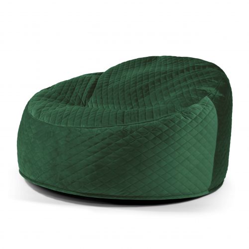 Porolono sėdmaišis Om 135 Lure Luxe Emerald Green