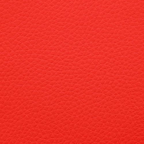 Artificial leather sample Outside Red