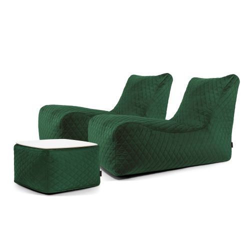 Kott-tooli komplekt Restful Lure Luxe Emerald Green