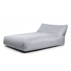 Sitzsack Sofa Sunbed OX White Grey