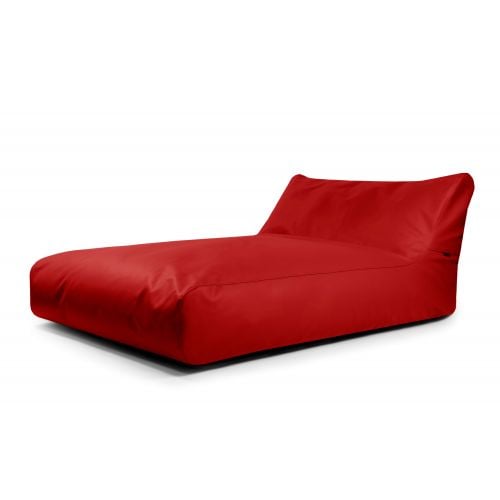 Bean bag Sofa Sunbed Outside Dark Red