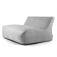 Sitzsack Sofa Lounge Nordic Silver