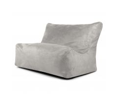 Bean bag Sofa Seat Masterful White Grey