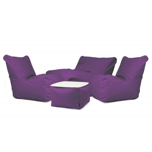 Sitzsack Set Cheerful OX Purple