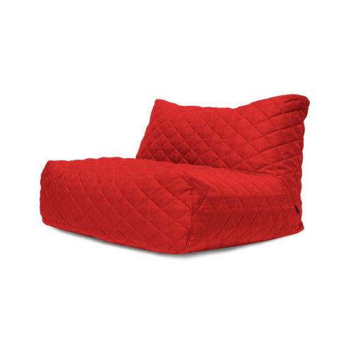 Sėdmaišis Sofa Tube Quilted Nordic Red